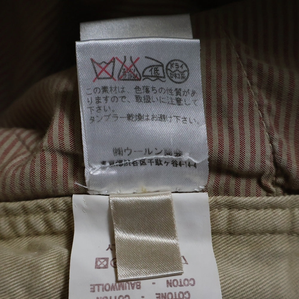 BRUNELLO CUCINELLI(ブルネロクチネリ) コットン ジップフライ カーゴ ショートパンツ ハーフパンツ ショーツ ベージュ DD92926