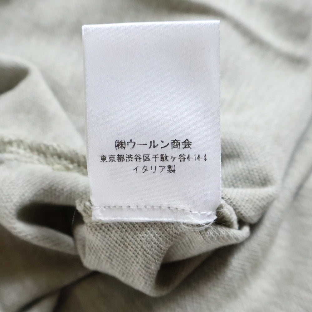 BRUNELLO CUCINELLI(ブルネロクチネリ) スリムフィット コットン 半袖ポロシャツ グレージュ DB92846