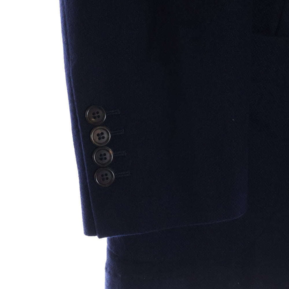 BRUNELLO CUCINELLI(ブルネロクチネリ) ピークドラペル 3B カシミヤ テーラードジャケット ネイビー DK97560