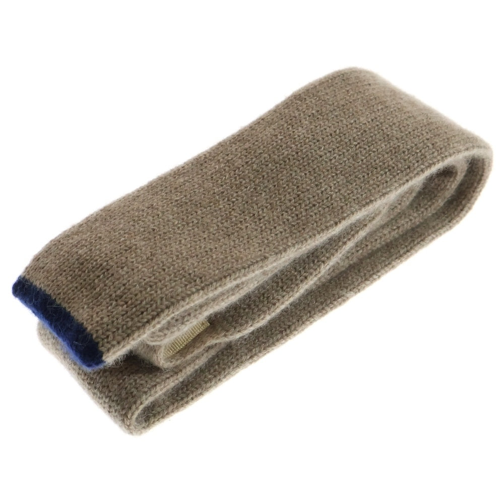 BRUNELLO CUCINELLI(ブルネロクチネリ) カシミヤ ニット ナロータイ ネクタイ ベージュ