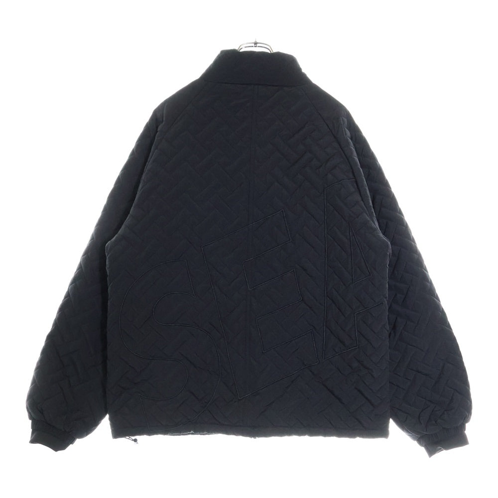 WIND AND SEA(ウィンダンシー) High Neck Quilting Blouson ハイネック キルティング ブルゾンジャケット ブラック WDS-O-GEN-23-Q2-JK-04