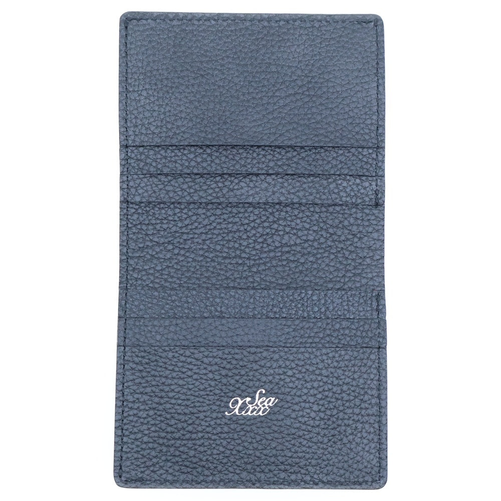 WIND AND SEA(ウィンダンシー) ×GOD SELECTION XXX Leather BI-Fold Wallet ゴッドセレクショントリプルエックス レザー BI-フォールド ウォレット 財布 ブラック WDS-C-GOD-23-Q3-20