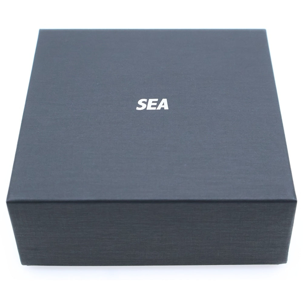WIND AND SEA(ウィンダンシー) ×GOD SELECTION XXX Leather BI-Fold Wallet ゴッドセレクショントリプルエックス レザー BI-フォールド ウォレット 財布 ブラック WDS-C-GOD-23-Q3-20