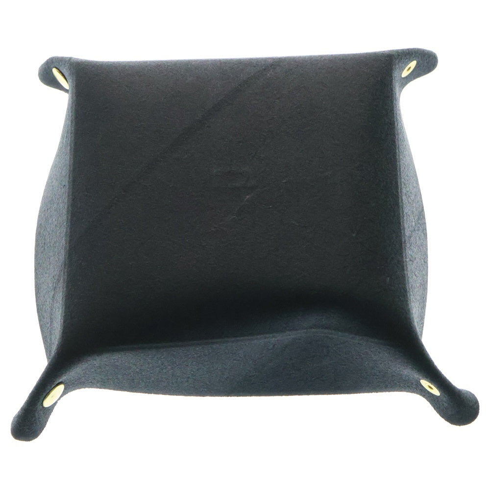 WIND AND SEA(ウィンダンシー) Leather Tray ロゴエンボス レザートレイ ブラック WDS-LTC-09