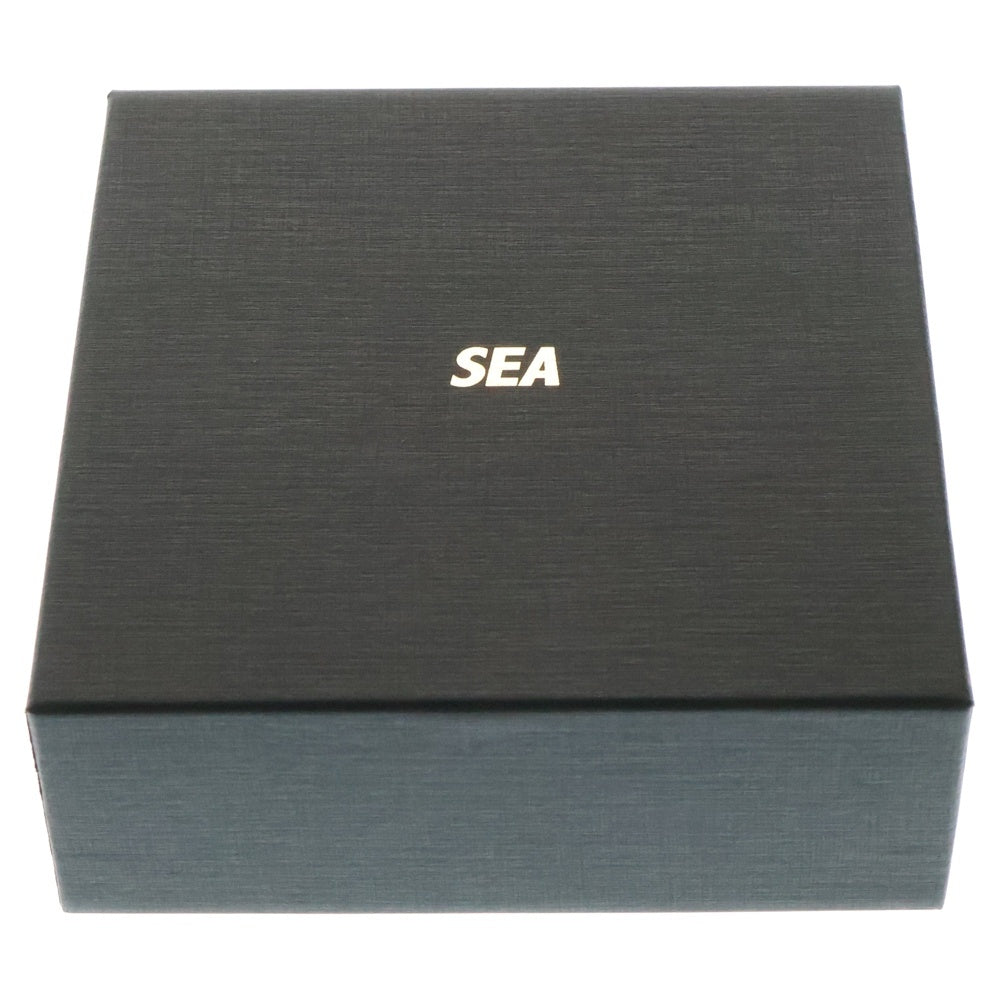WIND AND SEA(ウィンダンシー) Leather Coin Wallet レザー コイン ウォレット 財布 ブラック WDS-LTC-03