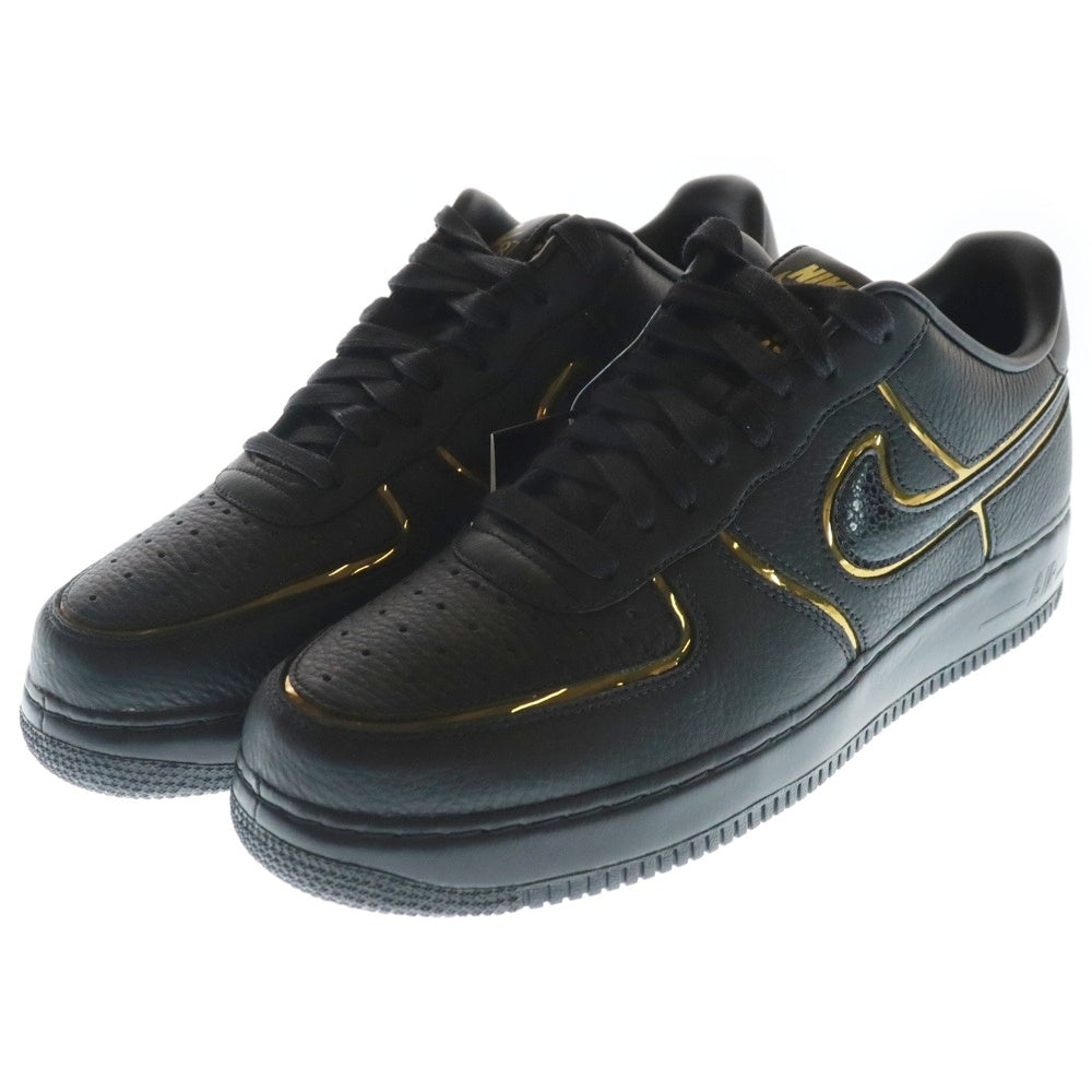 NIKE(ナイキ) BY YOU AIR FORCE 1 LOW バイユー エアフォース1 ローカットスニーカー ブラック/ゴールド US11/29cm DN2501-991