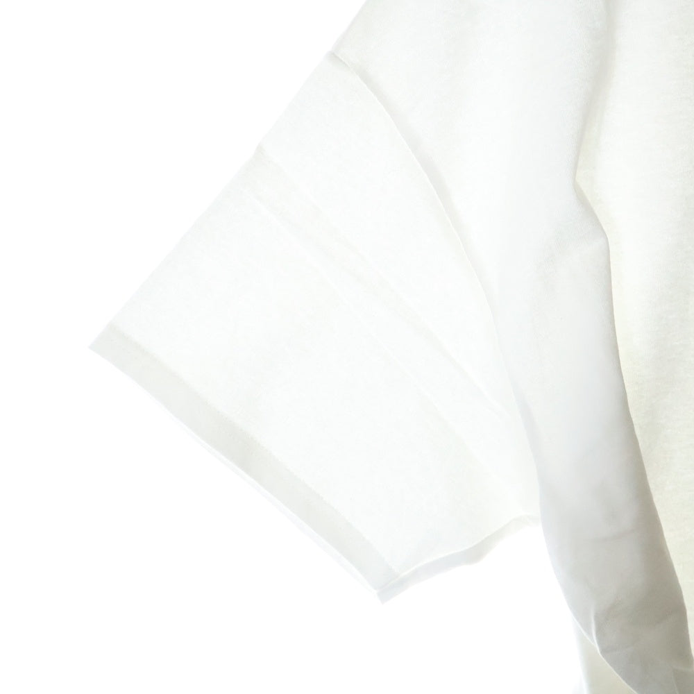 WIND AND SEA(ウィンダンシー) ×GOD SELECTION XXX T-shirt ゴッドセレクション トリプルエックス フロントロゴワッペン クルーネック半袖Tシャツ カットソー ホワイト WDS-XXX-SP-09