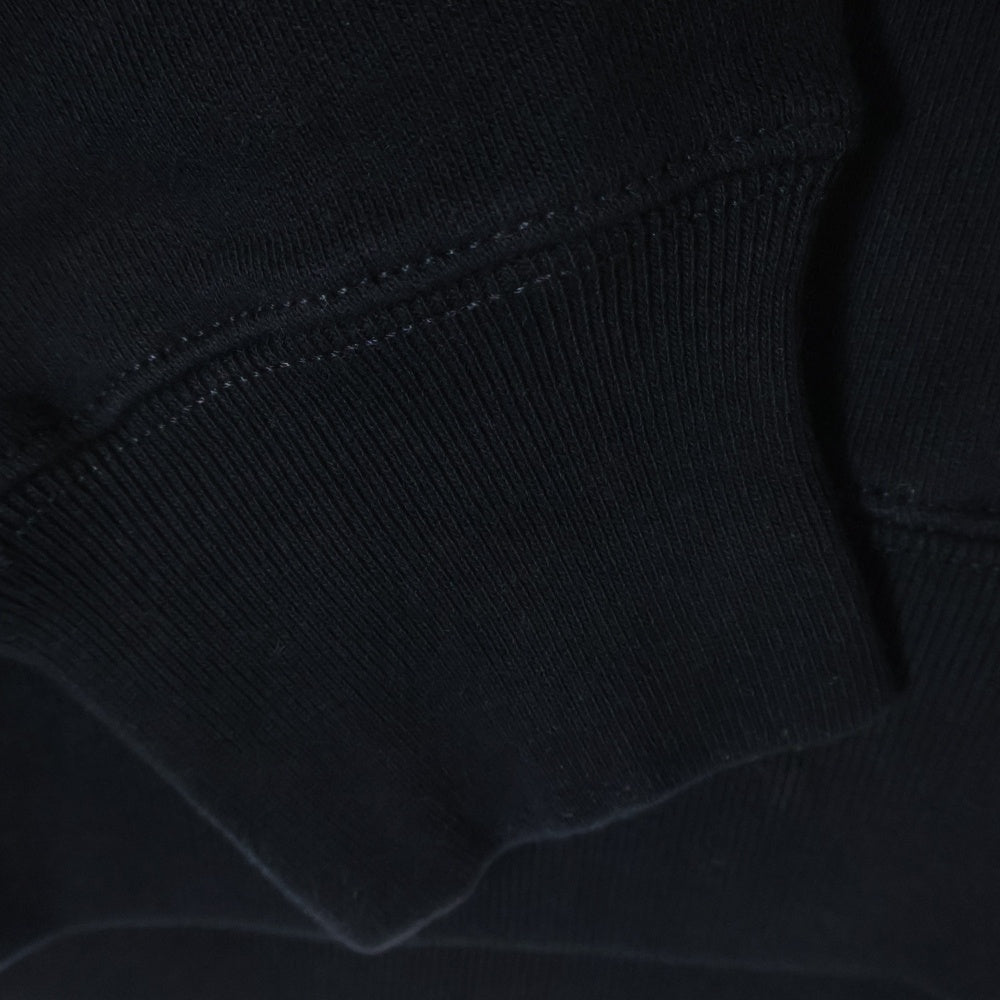 WIND AND SEA(ウィンダンシー) SEA HOODED SWEATSHIRT KNIT LIMITED ロゴプリント プルオーバーパーカー フーディ ブラック/ゴールド WDS-O-KNZ-25-Q1-CS-01