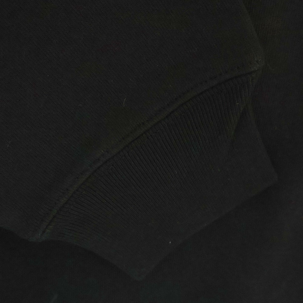 WIND AND SEA(ウィンダンシー) YOU AND SEA WDS CUSTOM SWEATSHIRT ユーアンドシー カスタム ロゴプリント クルーネックトレーナー スウェット ブラック WDS-O-YAS-23-Q1-01