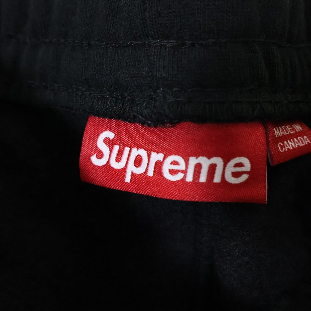 SUPREME(シュプリーム) 24AW Small Box Logo Drawcode Sweatpant スモールボックスロゴ ドローコード スウェットパンツ ブラック
