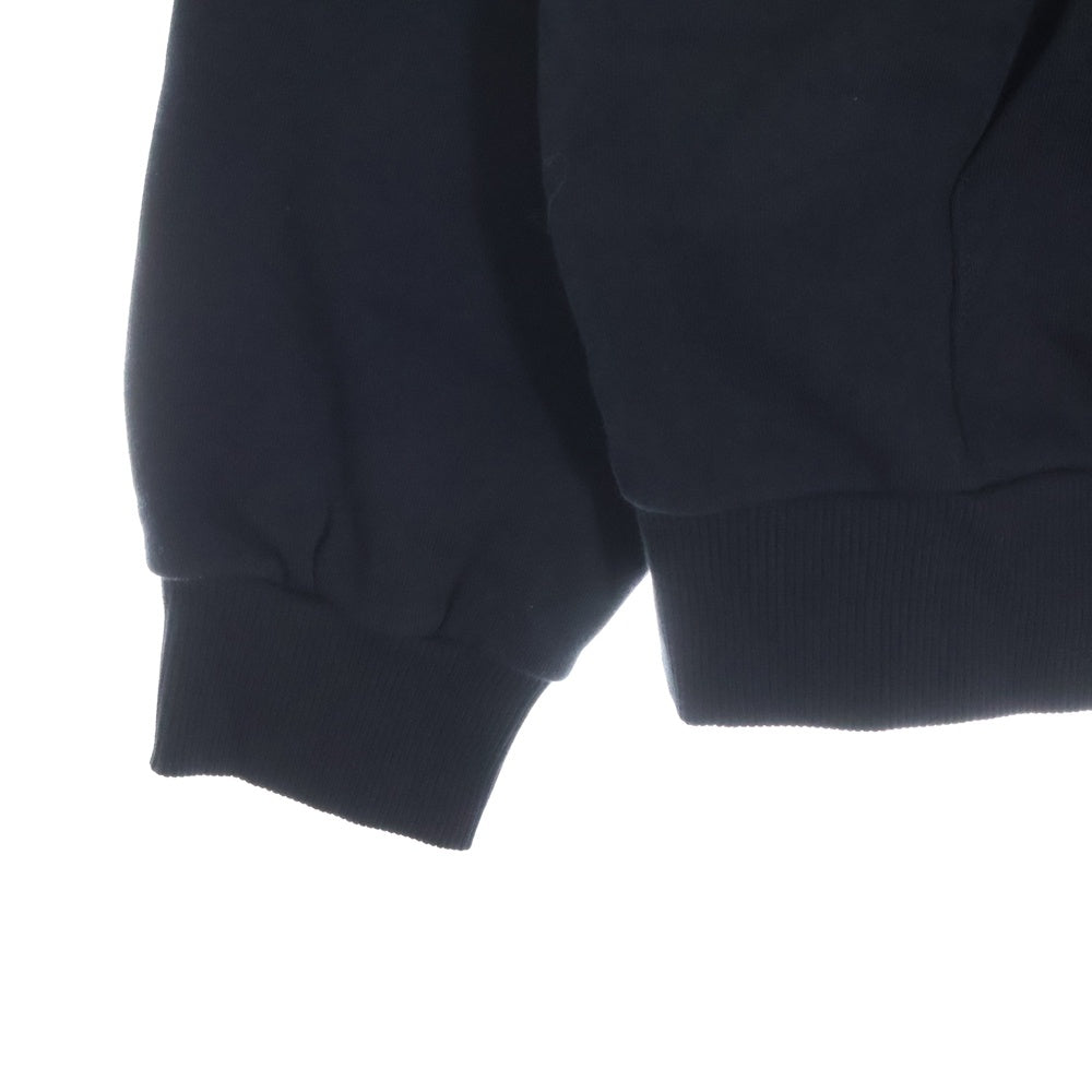CELINE(セリーヌ) 21AW エディ期 フロントスタッズロゴ プルオーバー スウェットパーカー ブラック 2Y479052H