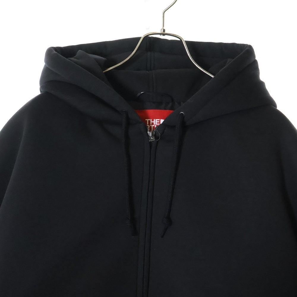 SUPREME(シュプリーム) 24AW×THE NORTH FACE Down Filled Zip Up Hooded Sweatshirt ダウン フィールド ジップアップ フーデッド スウェット ジャケット ブラック NY52400I