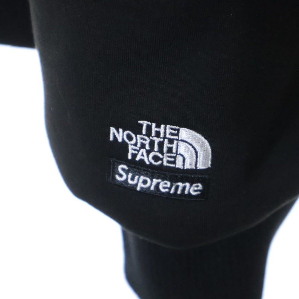 SUPREME(シュプリーム) 24AW×THE NORTH FACE Down Filled Zip Up Hooded Sweatshirt ダウン フィールド ジップアップ フーデッド スウェット ジャケット ブラック NY52400I