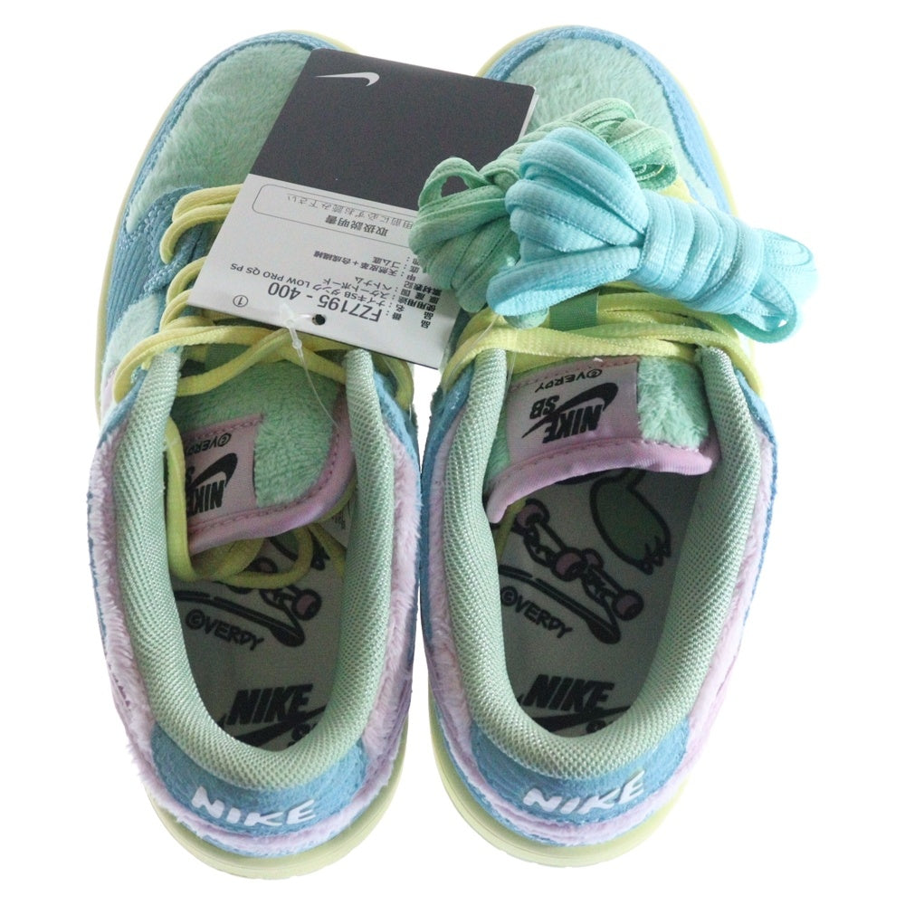 NIKE SB(ナイキエスビー) ×VERDY SB DUNK LOW PRO QS VISTY ヴェルディ ダンク ロー プロ ヴィスティ ローカットスニーカー マルチ キッズ US12c/18cm FZ7195-400