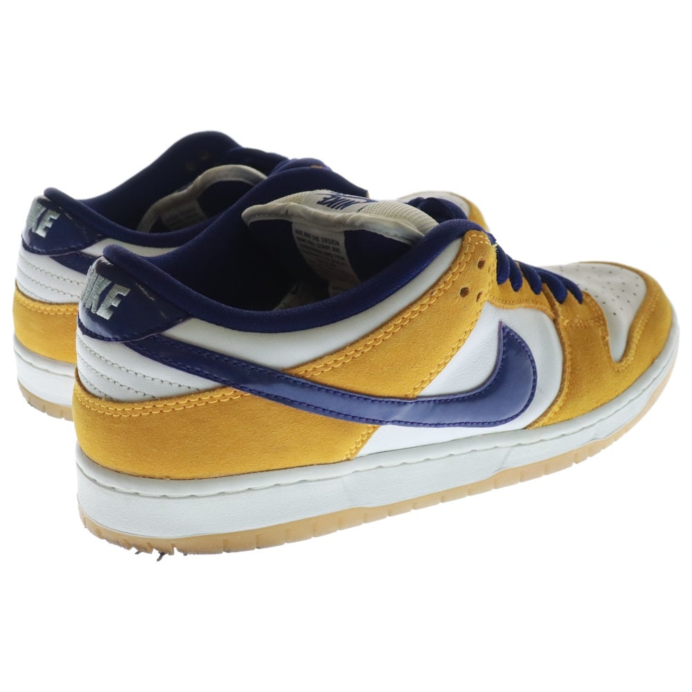 NIKE SB(ナイキエスビー) SB DUNK LOW PRO LASER ORANGE ダンク ロープロ レーザーオレンジ ローカットスニーカー ホワイト/イエロー US10.5/28.5cm BQ6817-800