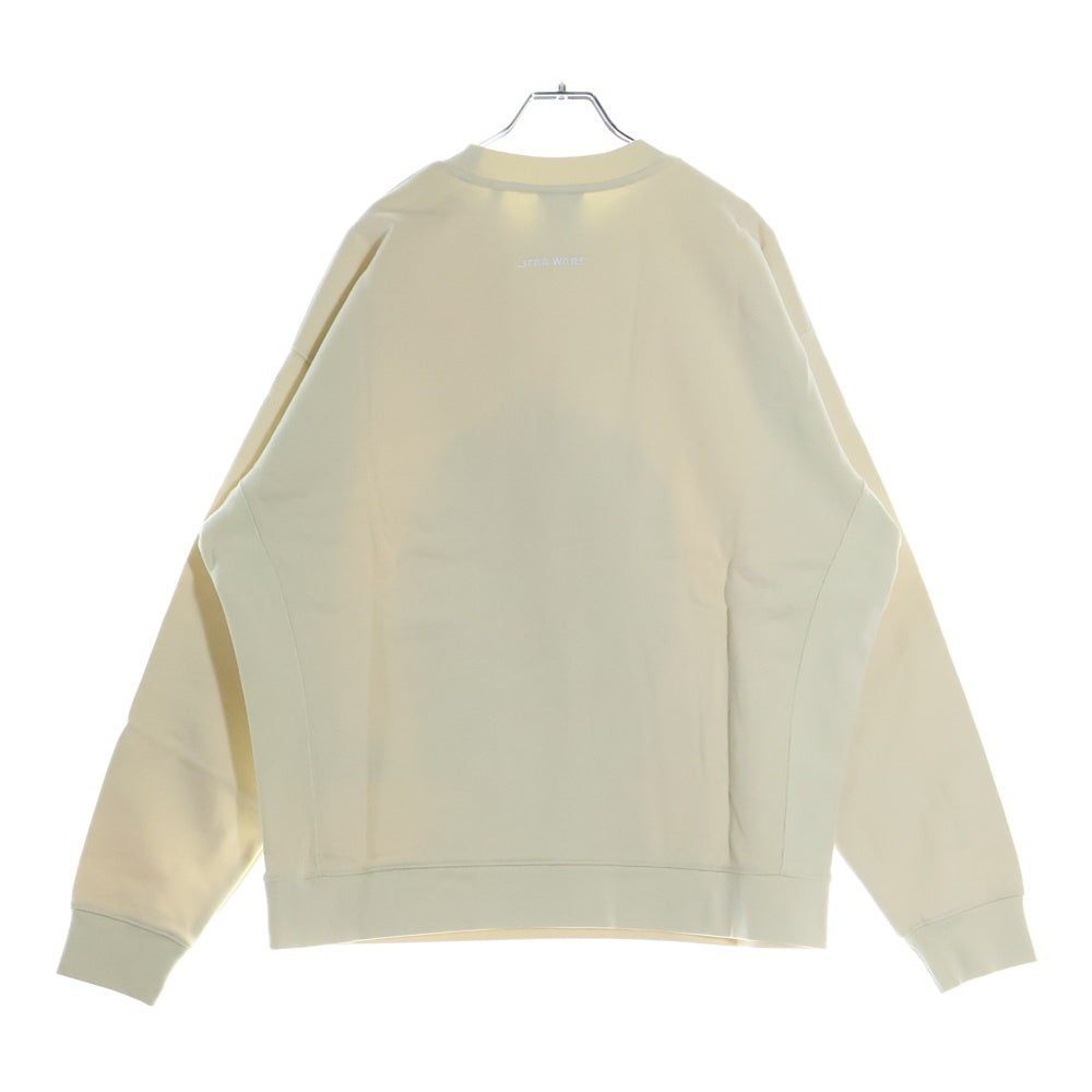 KITH(キス) ×STAR WARS C-3PO CREWNECK スターウォーズ シースリーピーオー フロント刺繍 クルーネック スウェットトレーナー ベージュ KHM030219-102