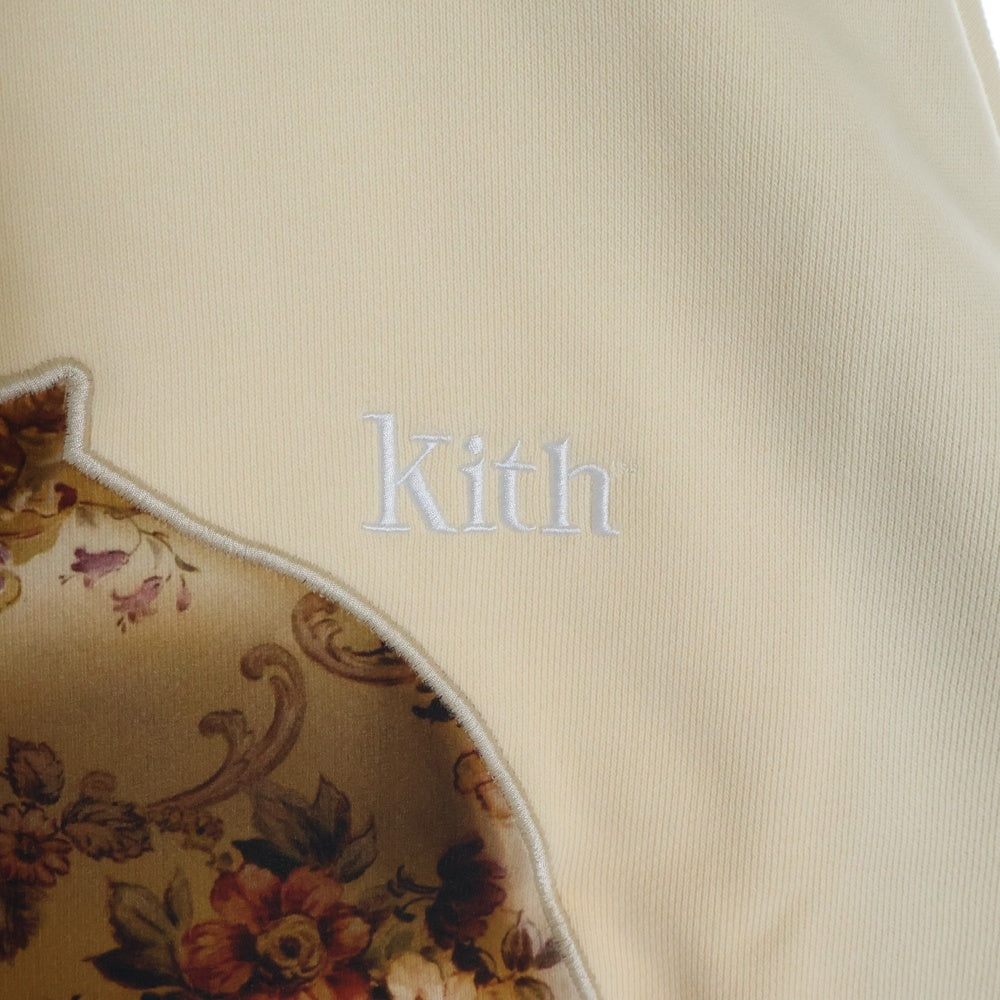 KITH(キス) ×STAR WARS C-3PO CREWNECK スターウォーズ シースリーピーオー フロント刺繍 クルーネック スウェットトレーナー ベージュ KHM030219-102