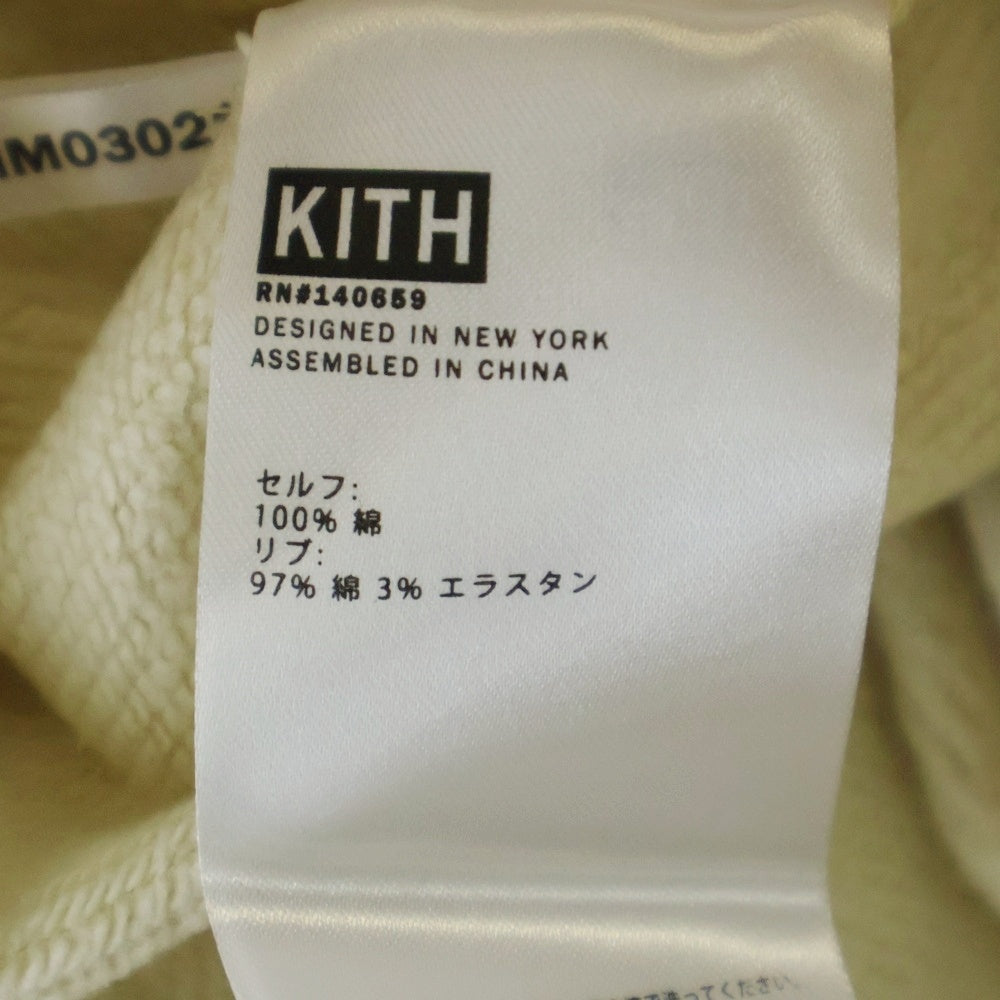 KITH(キス) ×STAR WARS C-3PO CREWNECK スターウォーズ シースリーピーオー フロント刺繍 クルーネック スウェットトレーナー ベージュ KHM030219-102