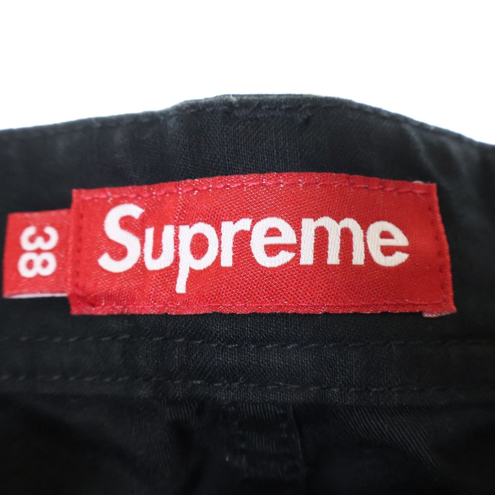 SUPREME(シュプリーム) 23AW Cargo Pants サイドアジャスター ワイドカーゴパンツ ブラック
