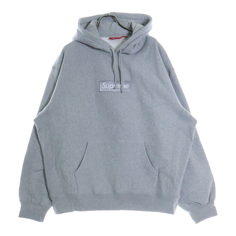 SUPREME(シュプリーム) 24AW Box Logo Hooded Sweatshirt ボックスロゴ プルオーバースウェットパーカー フーディー グレー