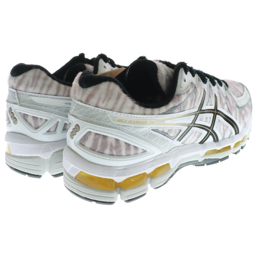 ASICS(アシックス) ×KENZO GEL-KAYANO 20 ケンゾー ゲルカヤノ20 タイガーストライプ ローカットスニーカー ホワイト US10/28cm 1201B032-020