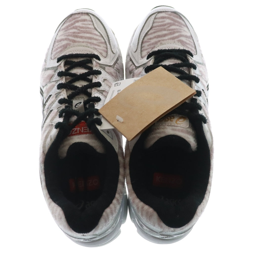 ASICS(アシックス) ×KENZO GEL-KAYANO 20 ケンゾー ゲルカヤノ20 タイガーストライプ ローカットスニーカー ホワイト US10/28cm 1201B032-020