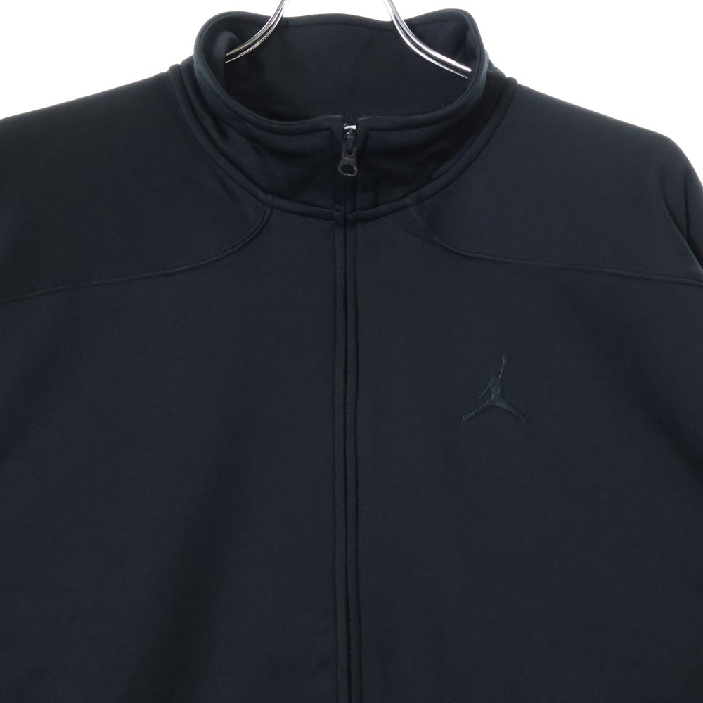 SUPREME(シュプリーム) 24SS ×JORDAN Tricot Track Jacket ジョーダン ロゴエンブロイダリー トリコ ジップアップ トラックジャケット ジャージ ブラック