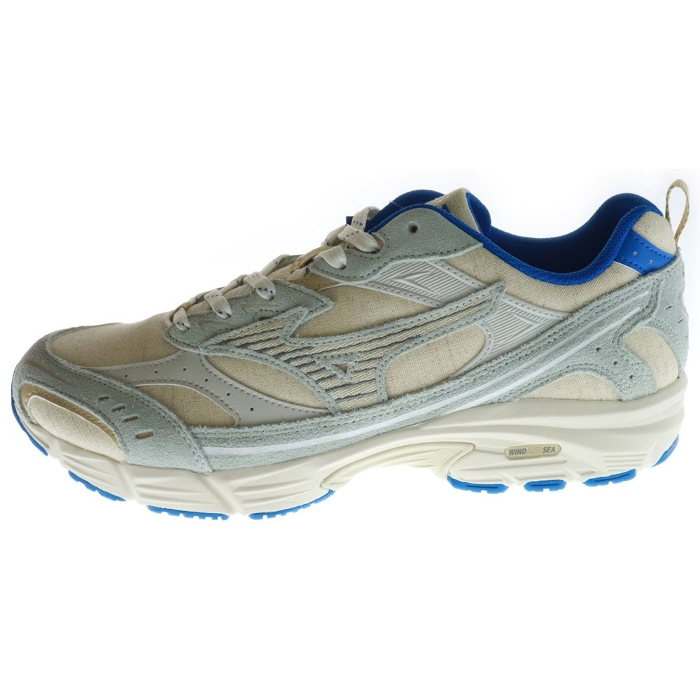 MIZUNO(ミズノ) ×WIND AND SEA MXR OG ウィンダンシー MAXIMIZER13 リネンスエード切替 ローカットスニーカー ベージュ/グレー US11/29cm D1GD242301