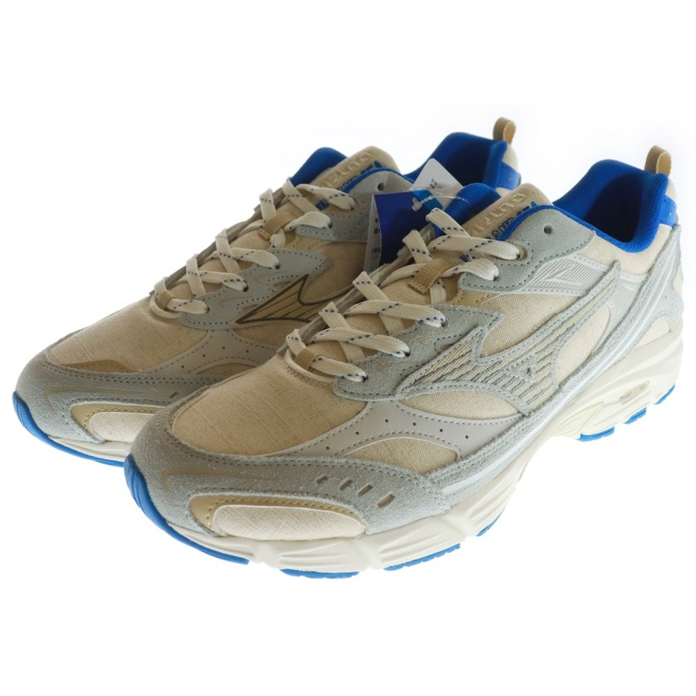 MIZUNO(ミズノ) ×WIND AND SEA MXR OG ウィンダンシー MAXIMIZER13 リネンスエード切替 ローカットスニーカー ベージュ/グレー US11/29cm D1GD242301
