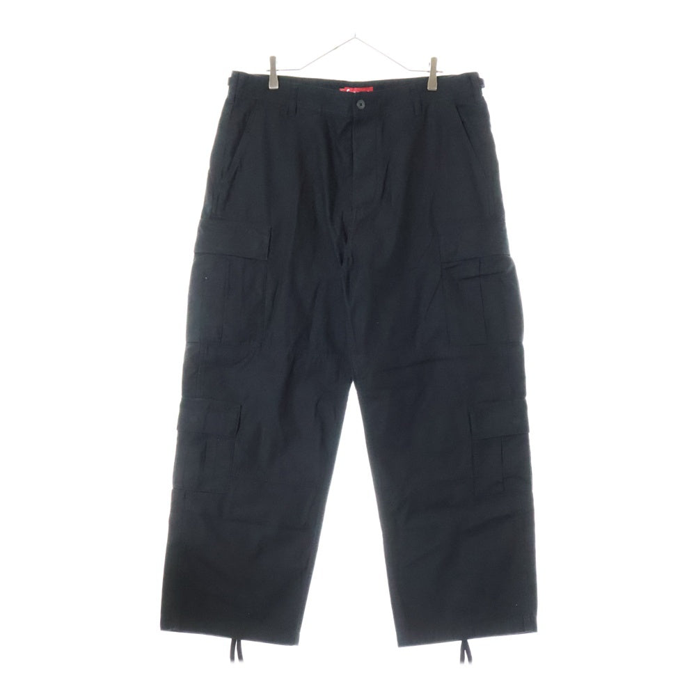SUPREME(シュプリーム) 23AW Cargo Pants サイドアジャスター ワイドカーゴパンツ ブラック