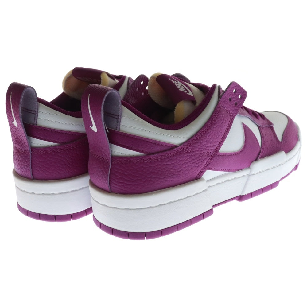 NIKE(ナイキ) WMNS DUNK LOW DISRUPT Cactus Flower ウィメンズ ダンク ディスラプト カクタスフラワー ローカットスニーカー ホワイト/パープル US10/27cm DN5065-100