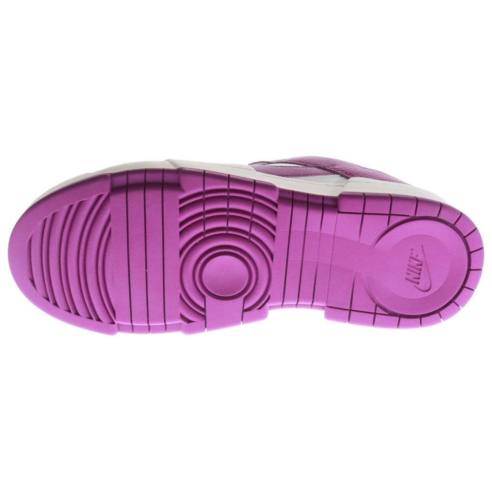 NIKE(ナイキ) WMNS DUNK LOW DISRUPT Cactus Flower ウィメンズ ダンク ディスラプト カクタスフラワー ローカットスニーカー ホワイト/パープル US10.5/27.5cm DN5065-100