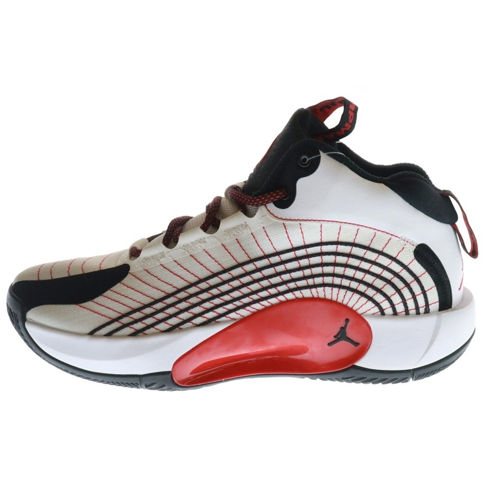 NIKE(ナイキ) JORDAN JUMPMAN 2021 PF ジョーダン ジャンプマン ハイカットスニーカー ホワイト/レッド US7.5/25.5cm CQ4229-100