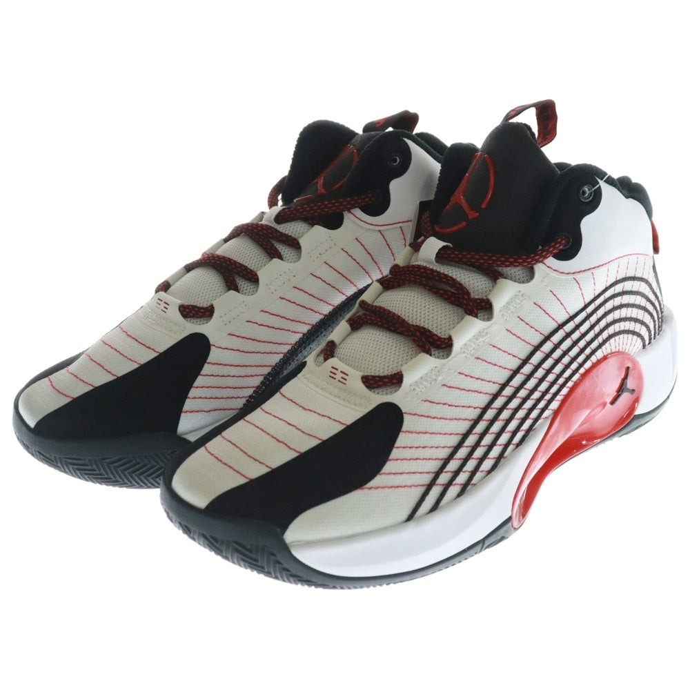 NIKE(ナイキ) JORDAN JUMPMAN 2021 PF ジョーダン ジャンプマン ハイカットスニーカー ホワイト/レッド US7.5/25.5cm CQ4229-100