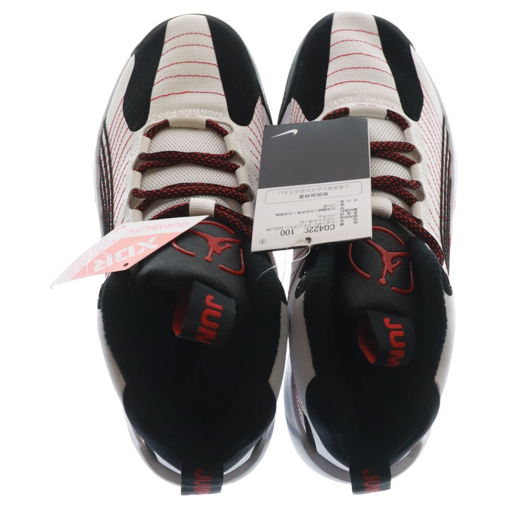 NIKE(ナイキ) JORDAN JUMPMAN 2021 PF ジョーダン ジャンプマン ハイカットスニーカー ホワイト/レッド US7.5/25.5cm CQ4229-100