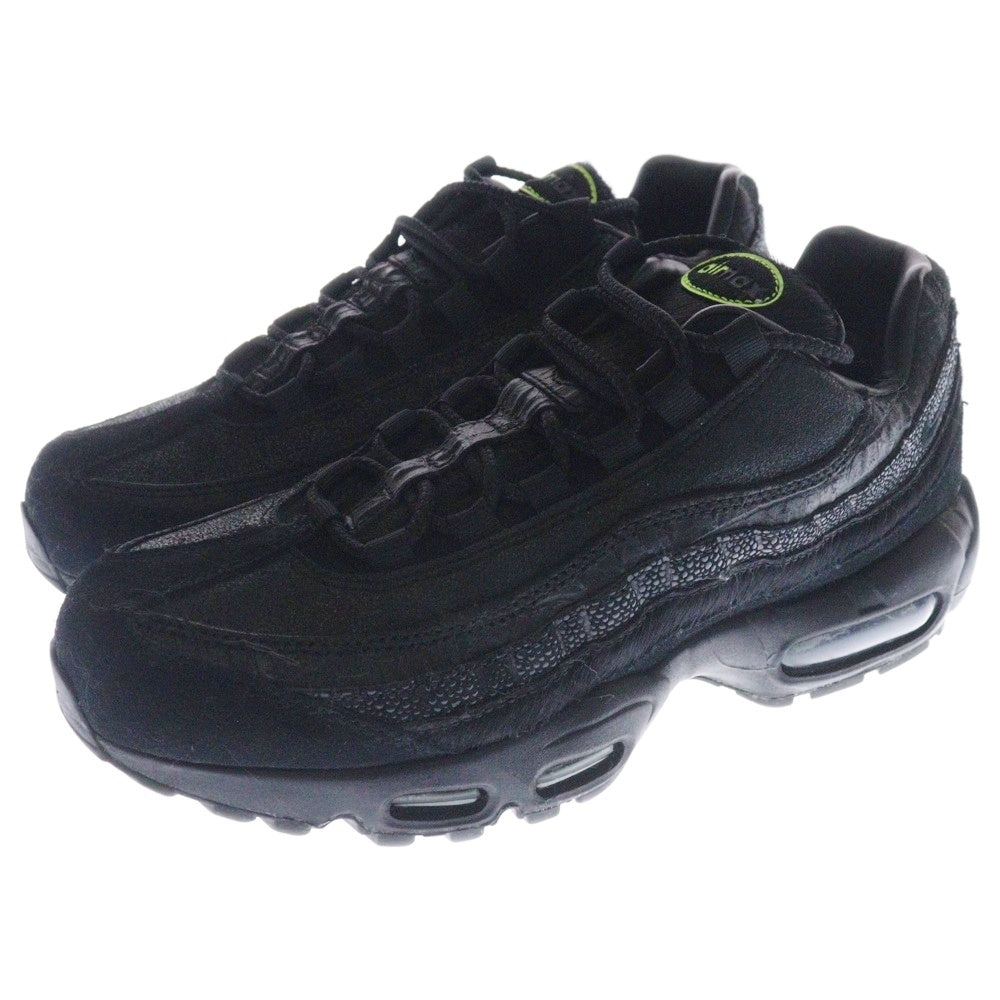 NIKE(ナイキ) AIR MAX 95 EXOTIC PRINT エア マックス 95 エキゾチック プリント ローカットスニーカー ブラック US7.5/25.5cm CZ7911-001