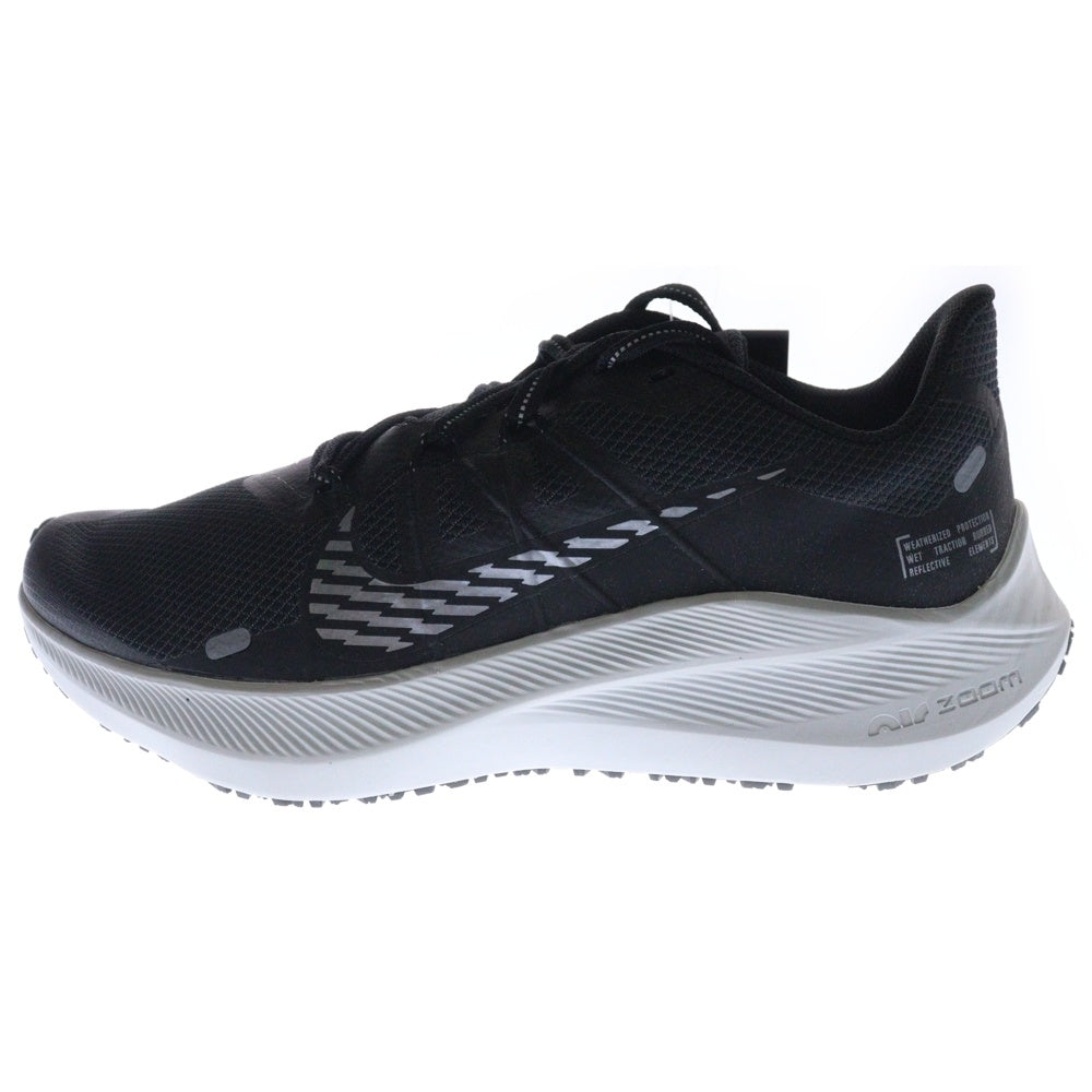 NIKE(ナイキ) WINFLO 7 SHIELD ウィンフロー 7 シールド ローカットスニーカー ブラック/ホワイト US7/25cm CU3870-001