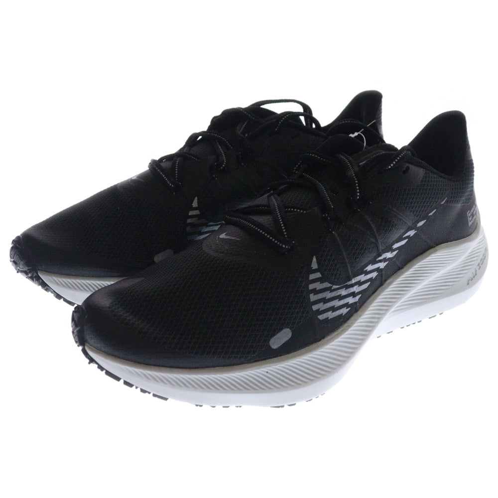 NIKE(ナイキ) WINFLO 7 SHIELD ウィンフロー 7 シールド ローカットスニーカー ブラック/ホワイト US7/25cm CU3870-001