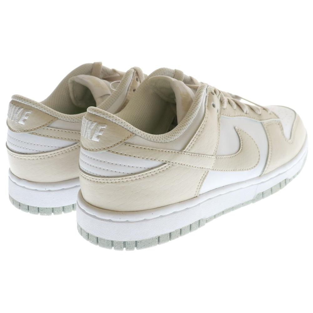 NIKE(ナイキ) WMNS DUNK LOW NEXT NATURE ウィメンズ ダンク ネクストネイチャー ローカットスニーカー ホワイト/ベージュ US8.5/25.5cm DN1431-100