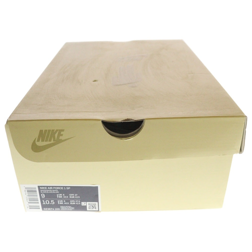 NIKE(ナイキ) ×BILLIE EILISH AIR FORCE 1 ビリーアイリッシュ エアフォース1 ローカットスニーカー ホワイト US9/27cm DZ3674-100