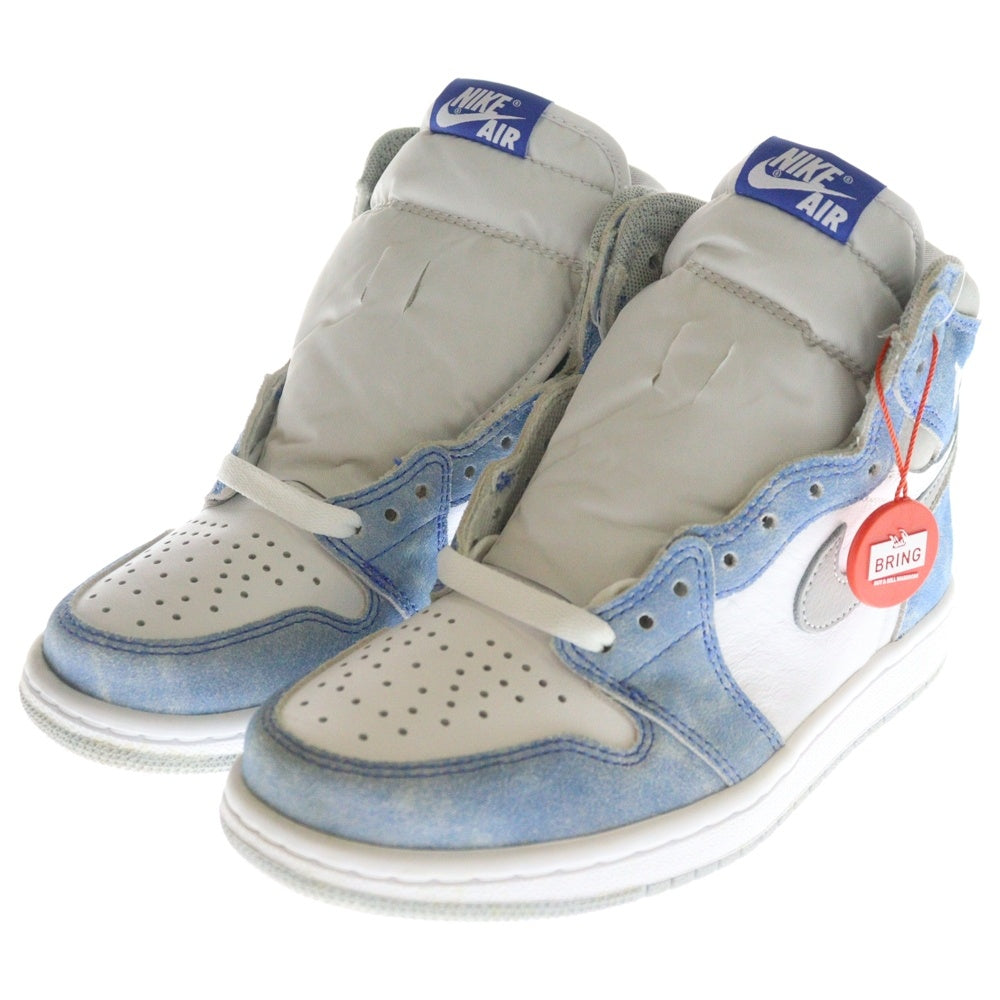 NIKE(ナイキ) AIR JORDAN 1 HIGH OG HYPER ROYAL エアジョーダン1 ハイパーロイヤル ハイカットスニーカー ブルー US5/23.5cm 555088-402 レディース