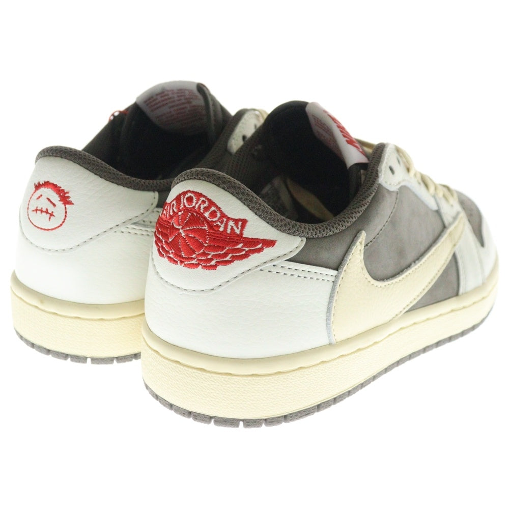 NIKE(ナイキ) ×TRAVIS SCOTT AIR JORDAN 1 LOW OG REVERSE MOCHA トラヴィススコット エアジョーダン1 ローカットスニーカー リバースモカ ブラウン US7/25cm DM7866-162