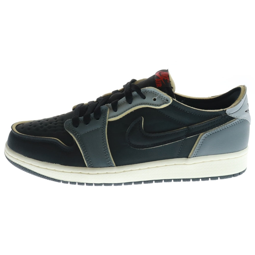 NIKE(ナイキ) AIR JORDAN 1 RETRO LOW OG EX エアジョーダン1 ローカットスニーカー ブラック US9.5/27.5cm DV0982-006