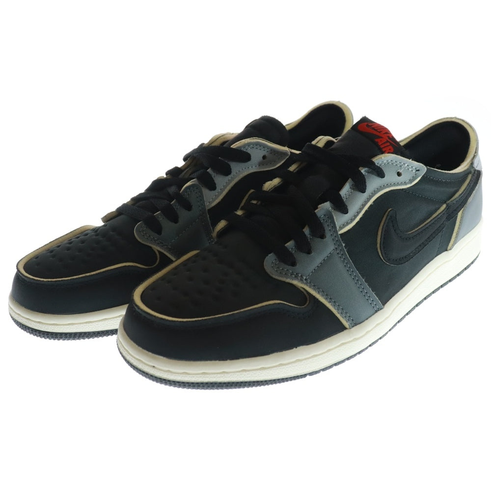 NIKE(ナイキ) AIR JORDAN 1 RETRO LOW OG EX エアジョーダン1 ローカットスニーカー ブラック US9.5/27.5cm DV0982-006