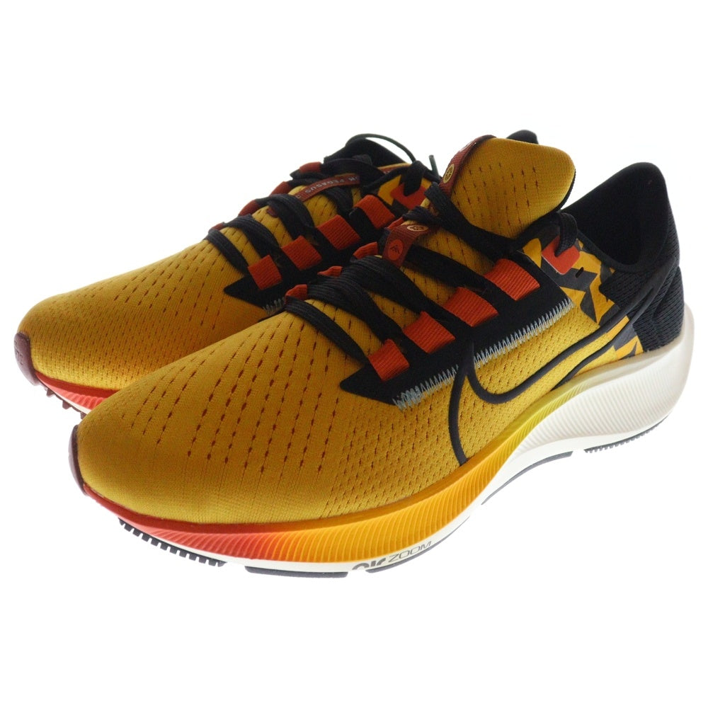 NIKE(ナイキ) AIR ZOOM PEGASUS 38 EKIDEN PACK エアズーム ペガサス38 駅伝パック ローカットスニーカー イエロー US7/25cm DO2423-739
