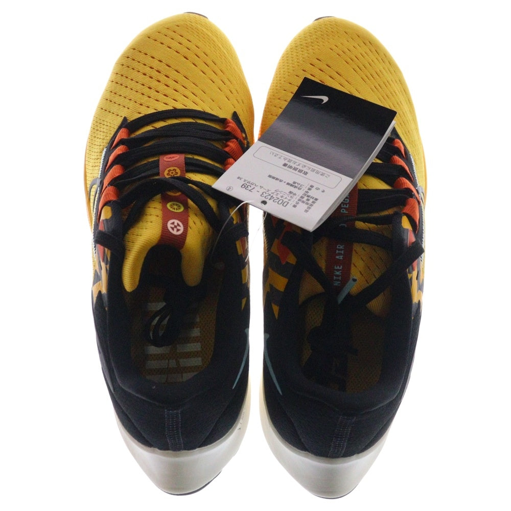 NIKE(ナイキ) AIR ZOOM PEGASUS 38 EKIDEN PACK エアズーム ペガサス38 駅伝パック ローカットスニーカー イエロー US7/25cm DO2423-739