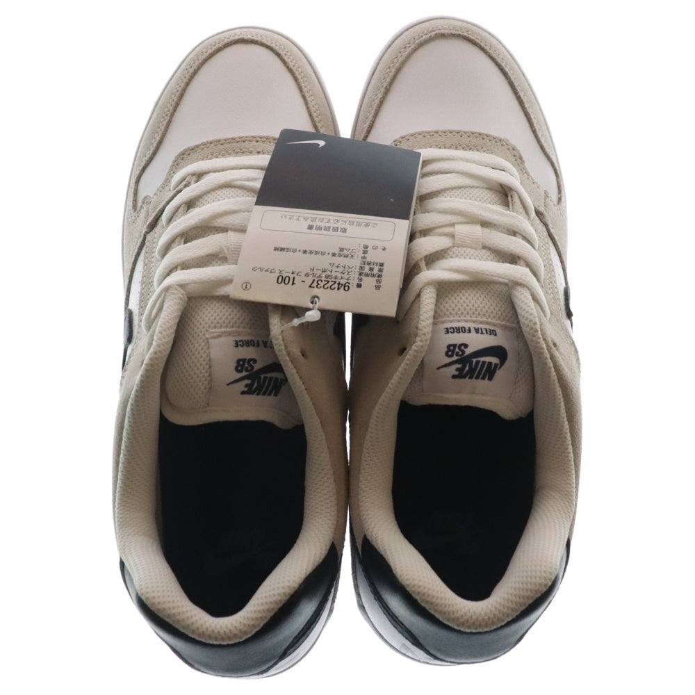 NIKE SB(ナイキエスビー) DELTA FORCE VULC デルタ フォース ローカットスニーカー ホワイト/グレー US9.5/27.5cm 942237-100
