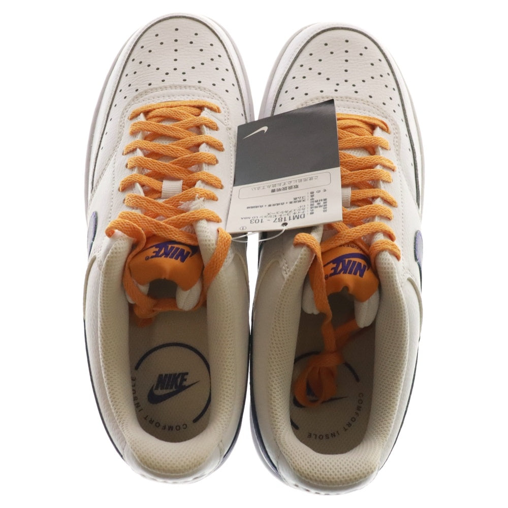 NIKE(ナイキ) COURT VISION LOW NBA コートヴィジョン ローカットスニーカー ホワイト US9/27cm DM1187-103