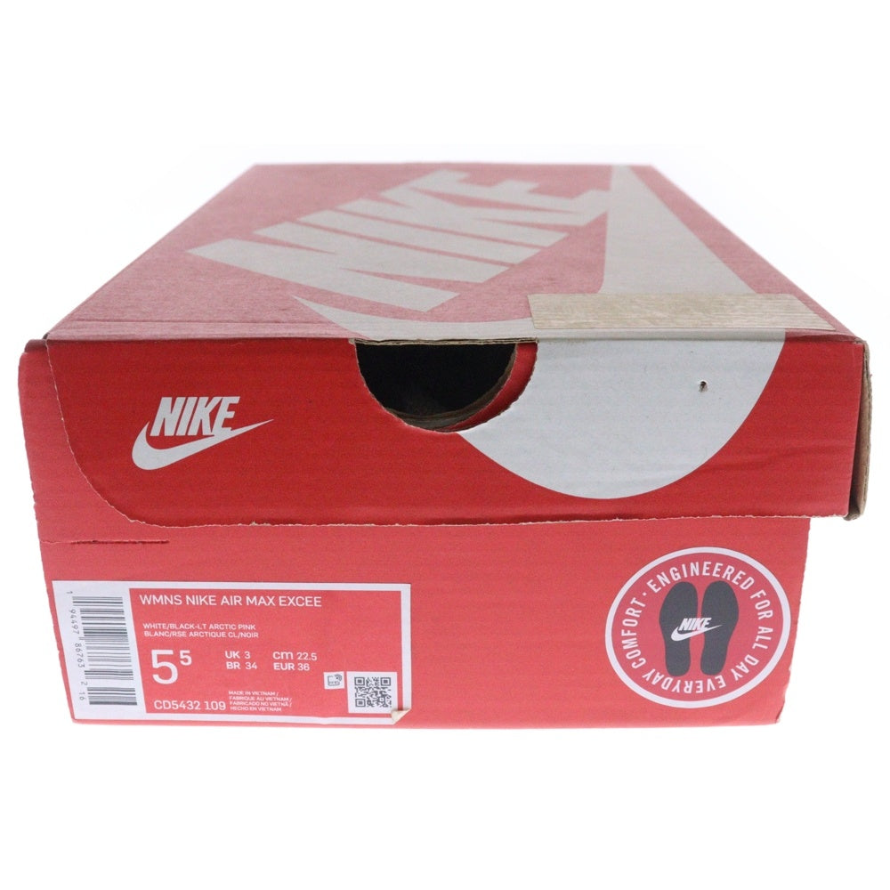 NIKE(ナイキ) WMNS AIR MAX EXCEE ウィメンズ エアマックス エクシー ローカットスニーカー レディース ピンク/ホワイト US5.5/22.5cm CD5432-109