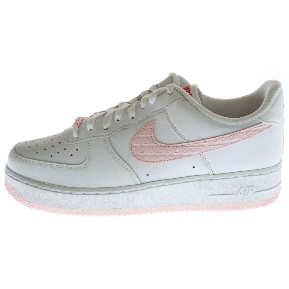 NIKE(ナイキ) AIR FORCE 1 07 Valentine Day エアフォース1 バレンタイン デイ ローカットスニーカー ホワイト/ピンク US10/28cm DR0144-100